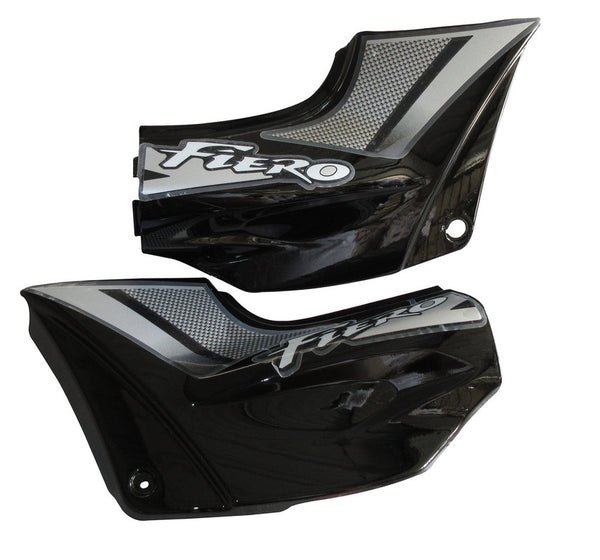 Side Panel / Side Cowl Set Fit For Suzuki Fiero F2 Black - Image 2