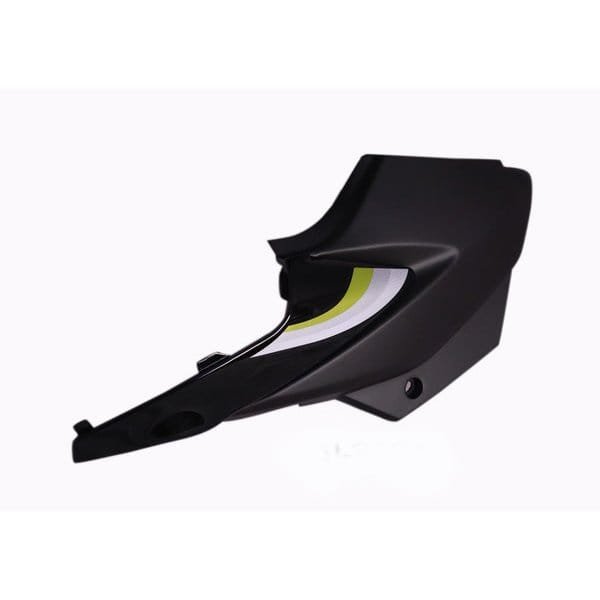 Side Panel / Side Cowl Set Fit For Tvs Star Sport Latest (type-3) Black (green Sticker)
