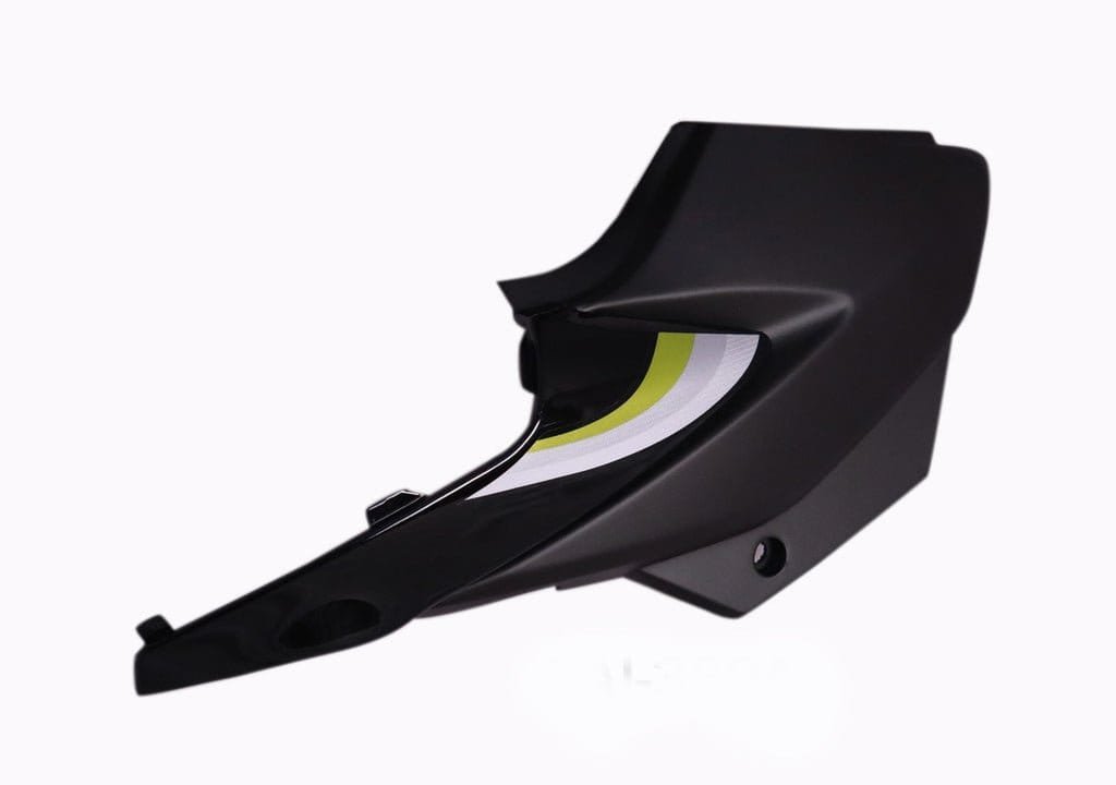Side Panel / Side Cowl Set Fit For Tvs Star Sport Latest (type-3) Black (green Sticker)