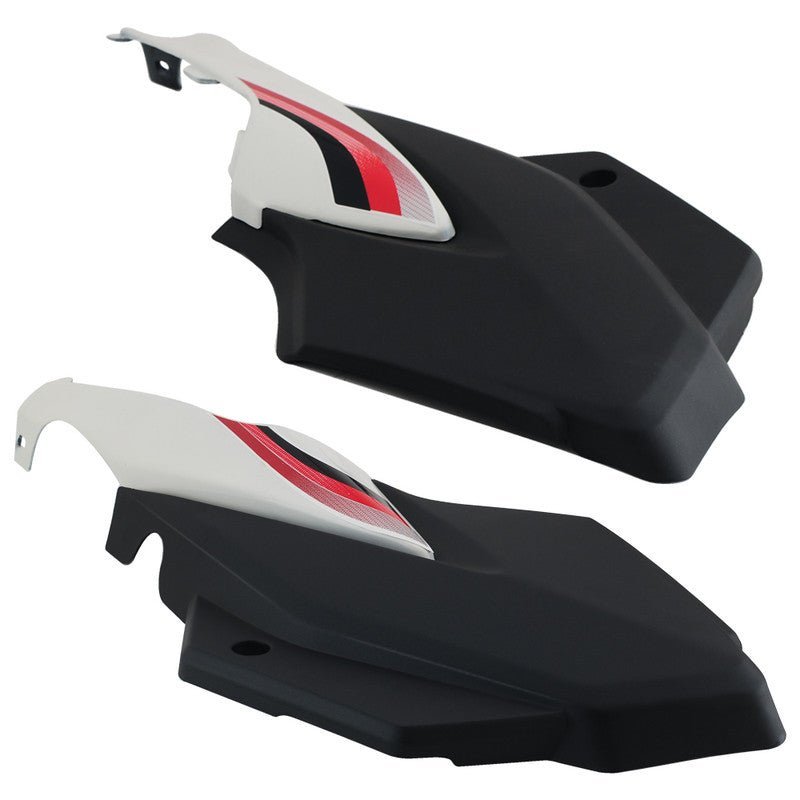 Side Panel / Side Cowl Set Fit For Tvs Star Sport Latest (type-3) Spotlight White (green Sticker)