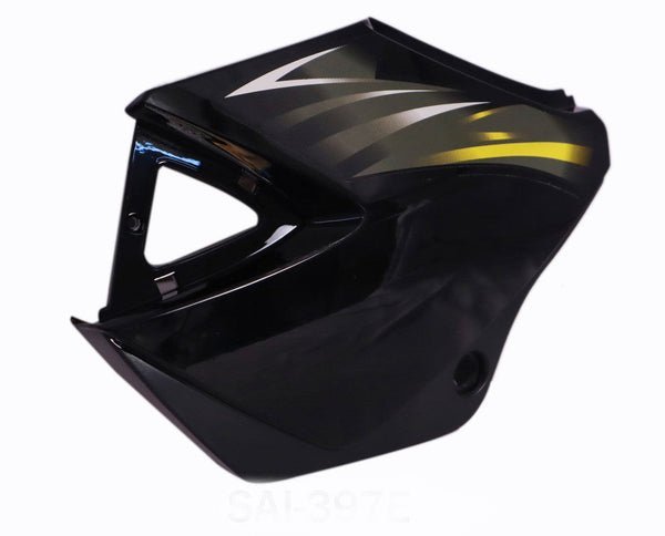 Side Panel / Side Cowl Set Fit For Tvs Starcvti 110 Cc New Model Black (green Sticker) - Image 3