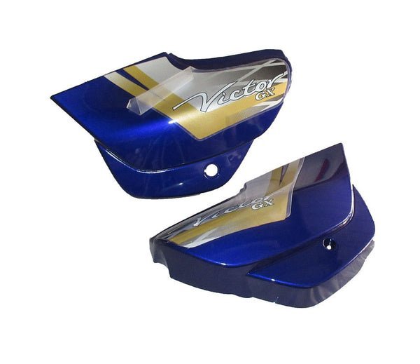 Side Panel / Side Cowl Set Fit For Tvs Victor Gx Excellent Blue - Image 3