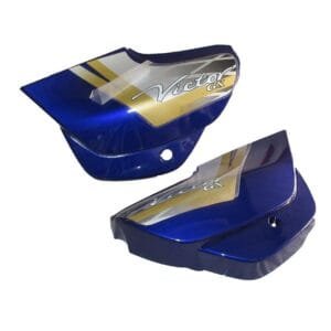 Side Panel / Side Cowl Set Fit For Tvs Victor Gx Excellent Blue