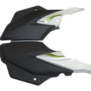 Side Panel / Side Cowl Set Fit For Tvs Victor Old Model Flame Red
