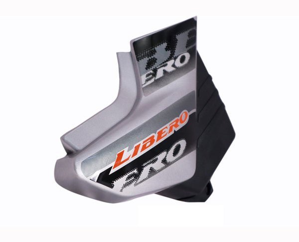 Side Panel / Side Cowl Set Fit For Yamaha Libero G5 Boon Silver(black Sticker) For Black Bike - Image 3