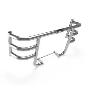 Silver Air fly Engine Guard For Royal Enfield Goan Classic | Meteor 350 | Classic 350 | All New Bullet 350 | Accessories