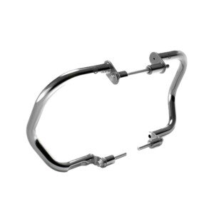 Silver Compact Engine Guards For Royal Enfield Bear 650 | Continental GT 650 | Interceptor INT 650 | Accessories