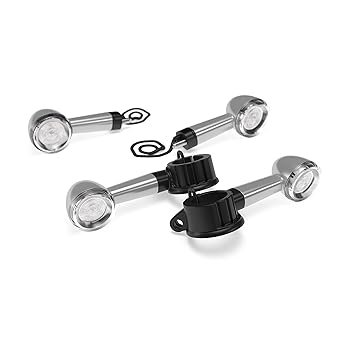 Silver LED Indicators For Royal Enfield Classic 350 | All New Bullet 350 | Accessories