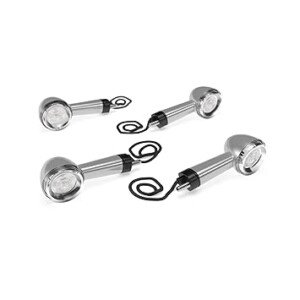 Silver LED Indicators For Royal Enfield Hunter 350 | Meteor 350 | Accessories