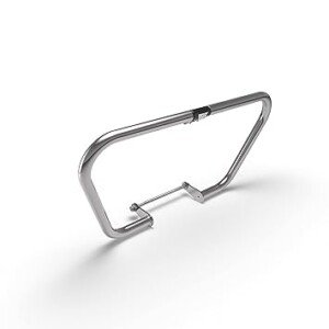 Silver Trapezium Engine Guard For Royal Enfield Goan Classic | Meteor 350 | Classic 350 | All New Bullet 350 | Accessories