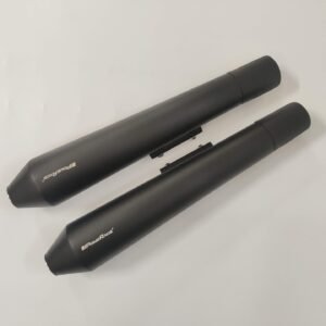Slip-Ons Exhaust for RE 650 Twins – Black