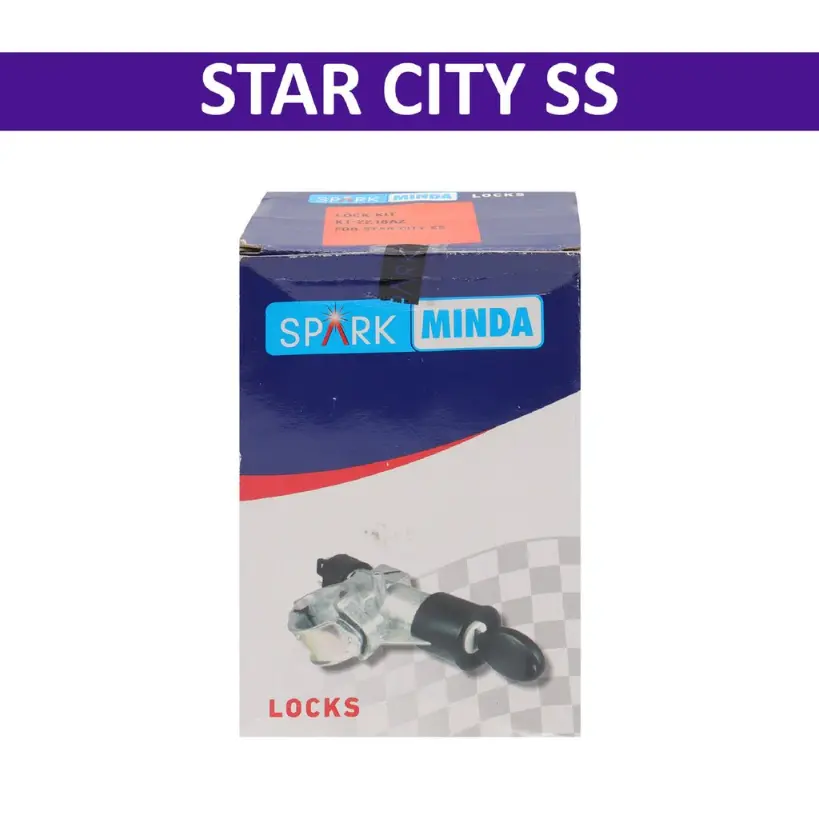 Spark Minda Lock Kit Set Of 3 For Star City