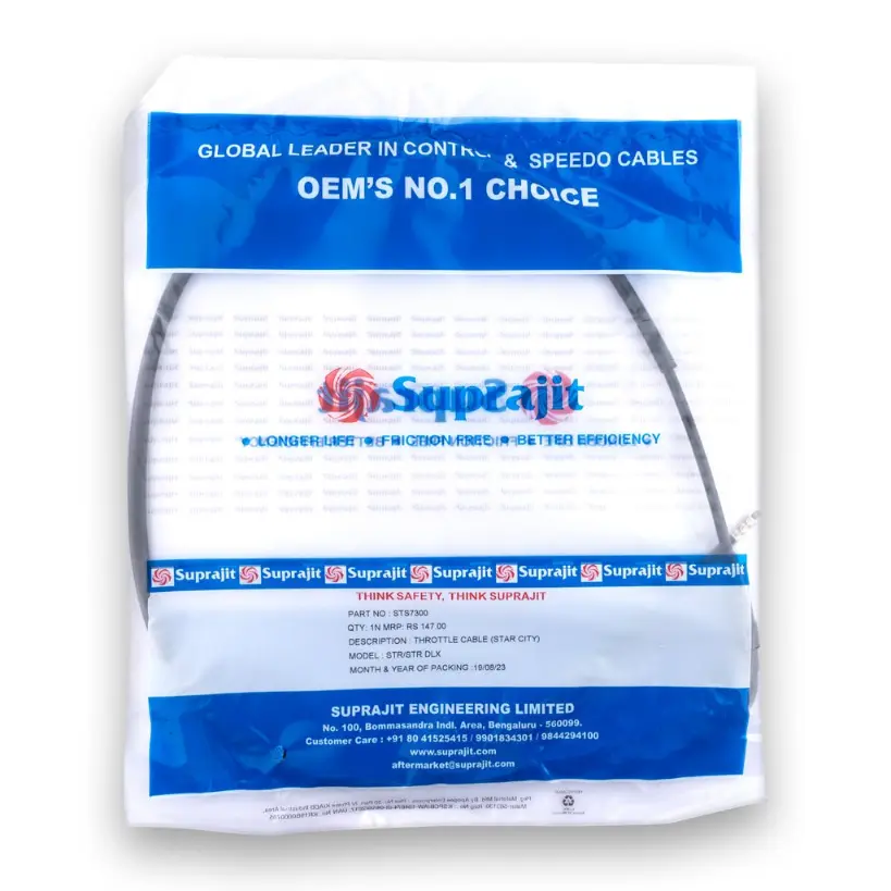 Suprajit Accelerator Cable For Star City, Star, Star Deluxe - Image 3