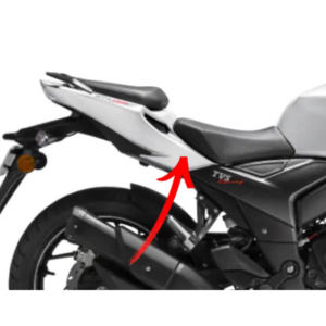 Tail Cover Right Side Tapeset Pearl White For TVS Apache RTR 200 4V