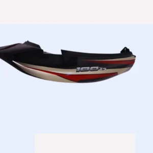 Tail Panel/seat Cowl-bajaj Ct-100 Es Black (red Stk)