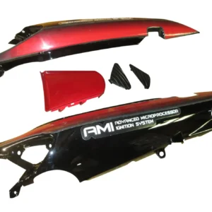 Tail Panel/seat Cowl-hero Ambition Black (red Bike)