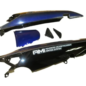 Tail Panel/seat Cowl-hero Ambition Black (t.blue Bike)
