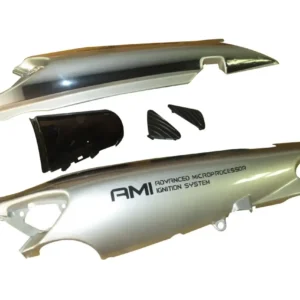 Tail Panel/seat Cowl-hero Ambition Silver (black Bike)