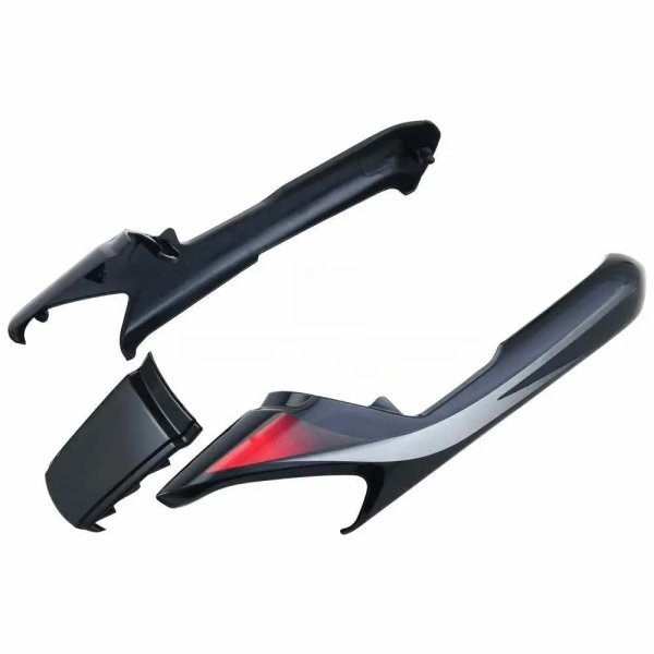 Tail Panel/seat Cowl-hero Cd Deluxe Latest Black (red Stk)