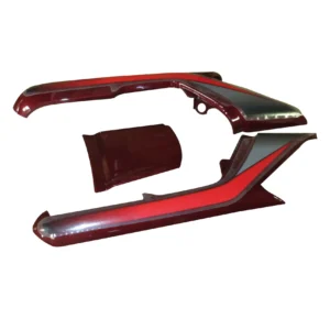 Tail Panel/seat Cowl-hero Cd Deluxe N/m Wine Red