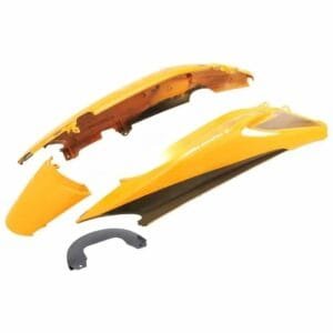 Tail Panel/seat Cowl-hero Glamour Latest N/m (type-4) Orange (black Bike)