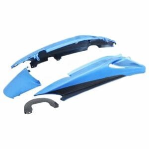 Tail Panel/seat Cowl-hero Glamour Latest N/m (type-4) Sky Blue (black)