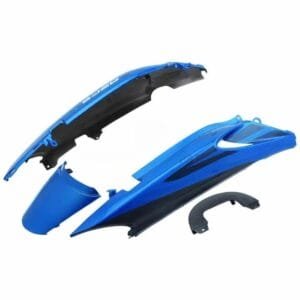 Tail Panel/seat Cowl-hero Glamour Latest N/m (type-5) Blue (black Bike)