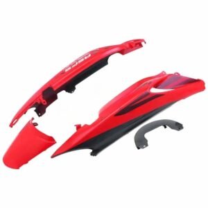 Tail Panel/seat Cowl-hero Glamour Latest N/m (type-5) Sports Red (black Bike)