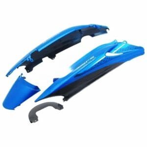 Tail Panel/seat Cowl-hero Glamour Latest N/m (type-6) Blue (black Bike)