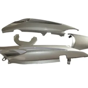 Tail Panel/seat Cowl-hero Glamour N/m Silver (black Bike)