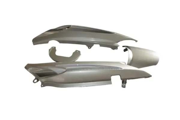 Tail Panel/seat Cowl-hero Glamour N/m Silver (black Bike)
