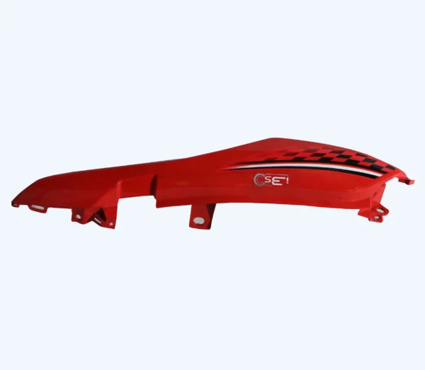 Tail Panel/seat Cowl-hero Glamour T-7 Red (black Stk)