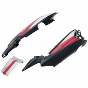 Tail Panel/seat Cowl-hero Splendor I-smart Black (red Stk)