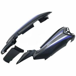 Tail Panel/seat Cowl-hero Splendor Nxg Latest (new Graphics) Black (blue Stk)