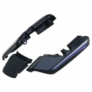 Tail Panel/seat Cowl-hero Splendor Pro (new Graphics) Black (blue Stk)