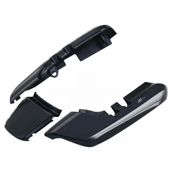 Tail Panel/seat Cowl-hero Splendor Pro (new Graphics) Black (silver Stk)
