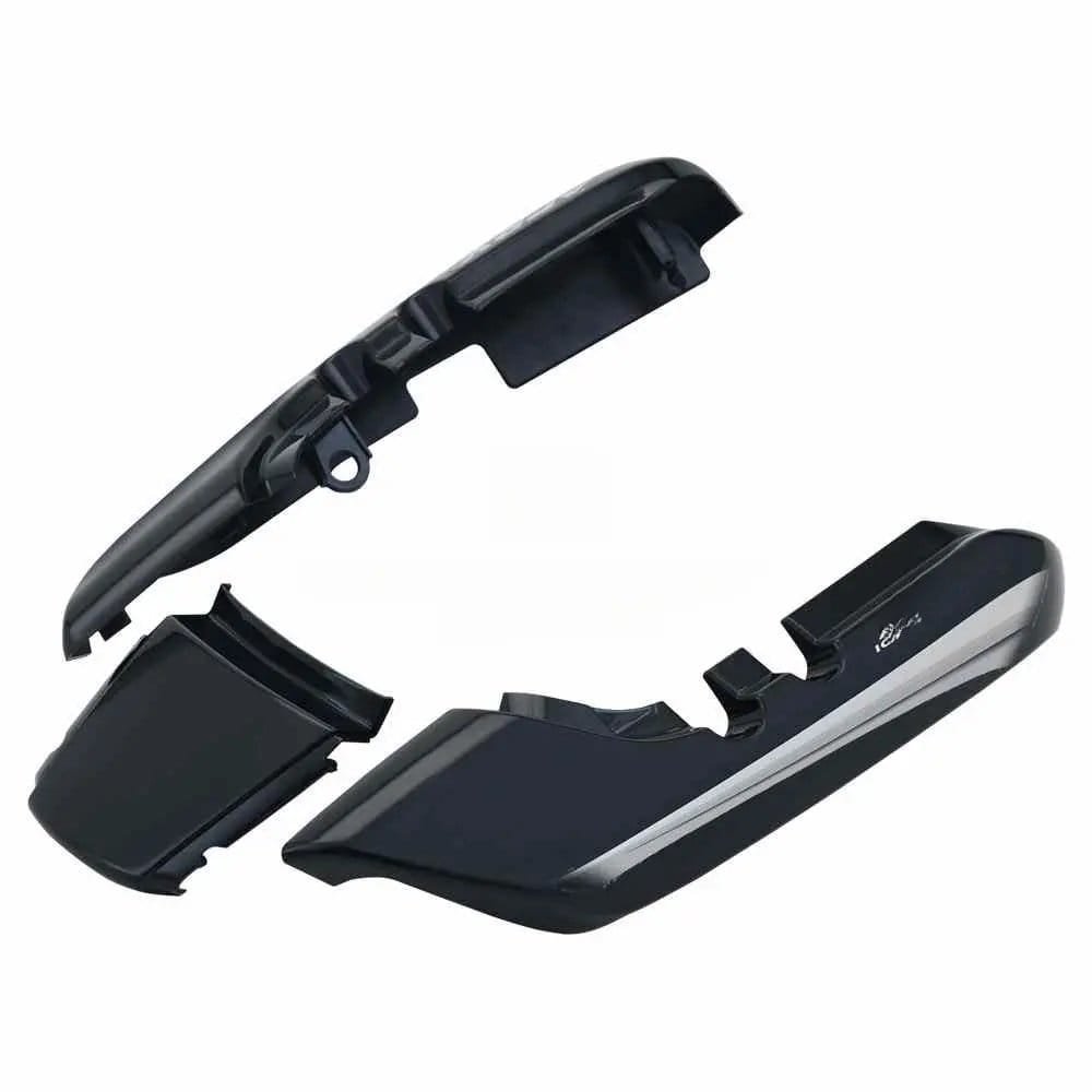 Tail Panel/seat Cowl-hero Splendor Pro (new Graphics) Black (silver Stk)
