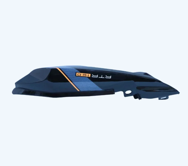 Tail Panel/seat Cowl-tvs Apache 160 N/m Black