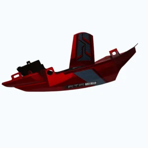 Tail Panel/seat Cowl-tvs Apache 160 N/m Red