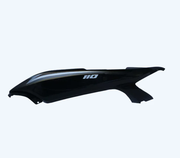 Tail Panel/seat Cowl-tvs Star City Plus Black(golden Stk)