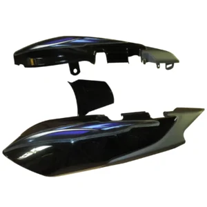 Tail Panel/seat Cowl-tvs Star Cvti 110 N/m Black (blue Stk)