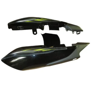 Tail Panel/seat Cowl-tvs Star Cvti 110 N/m Black (green Stk)