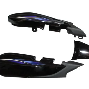 Tail Panel/seat Cowl-tvs Star Cvti 110 N/m Black (purple Stk)