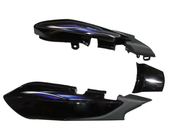 Tail Panel/seat Cowl-tvs Star Cvti 110 N/m Black (purple Stk)