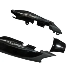 Tail Panel/seat Cowl-tvs Star Cvti 110 N/m Black (silver Stk)
