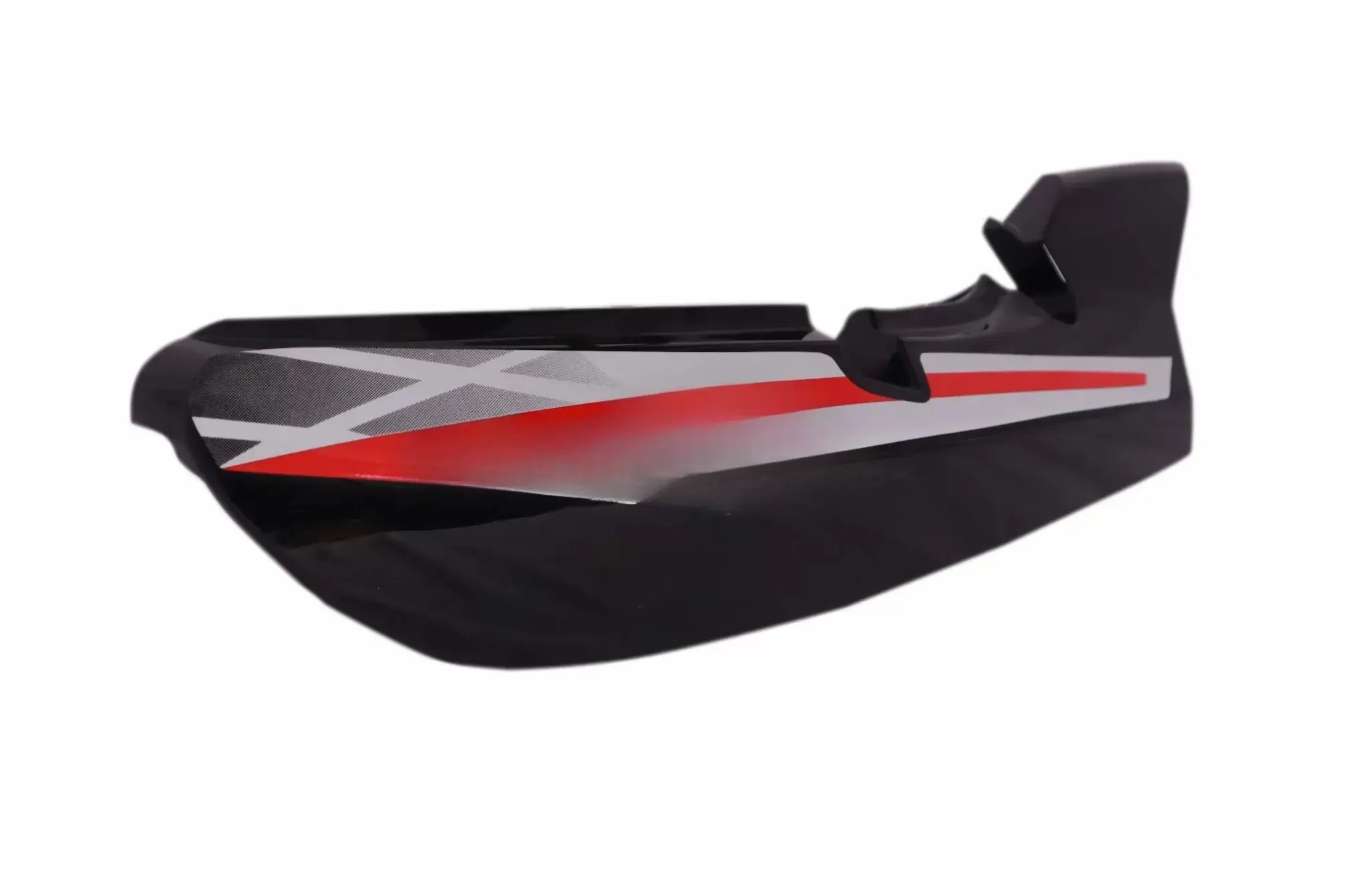 Tail Panel/seat Cowl-tvs Victor Gx Black(red Stk)
