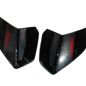Tank Side Cover/panel Set (lh+rh)-bajaj Pulsar 150/180cc Ug-7 Black/red