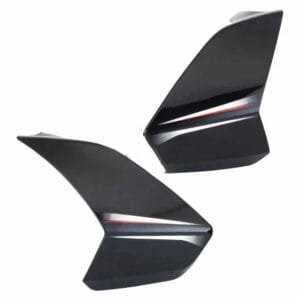 Tank Side Cover/panel Set (lh+rh)-bajaj Pulsar Digital Ug6 Black (metalic Stk)