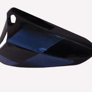 Tank Side Cover/panel Set (lh+rh)-hero Honda Glamour Latest (type-3) Black (blue Stk)