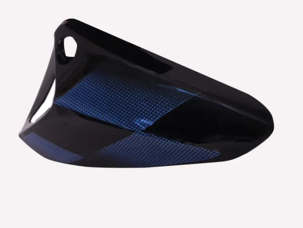 Tank Side Cover/panel Set (lh+rh)-hero Honda Glamour Latest (type-3) Black (blue Stk)